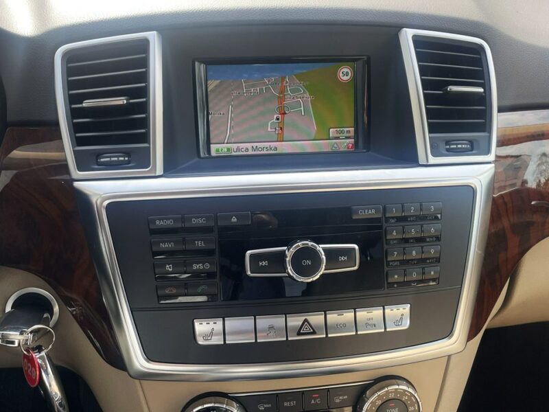 Mercedes ML 350 Salon PL Jasne skóry Pneumat El.klapa El.fotele Bi xenon + led W166 (2011-2015)