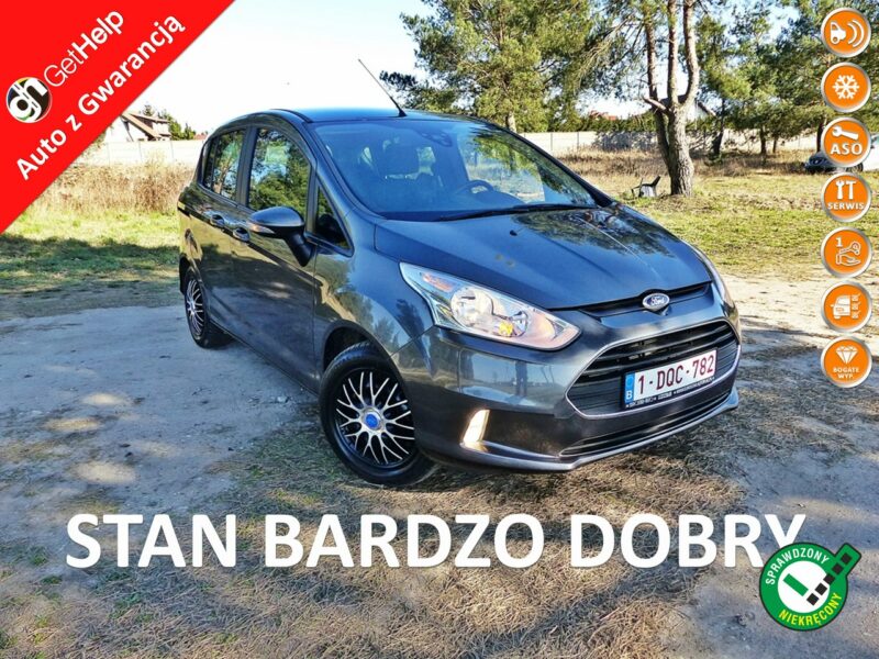 Ford B-Max 1.0 EB*TITANIUM*Klima*Elektryka*Grz.Szyba*Mały Przebieg*Zadbany*ZOBACZ