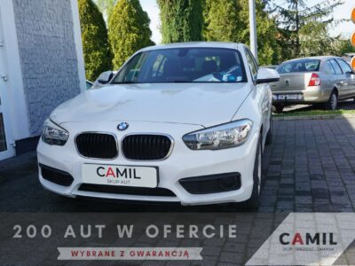 BMW 116 Urban Line, oryginalny bardzo niski przebieg, rok gwarancji w cenie, F20 (2011-)
