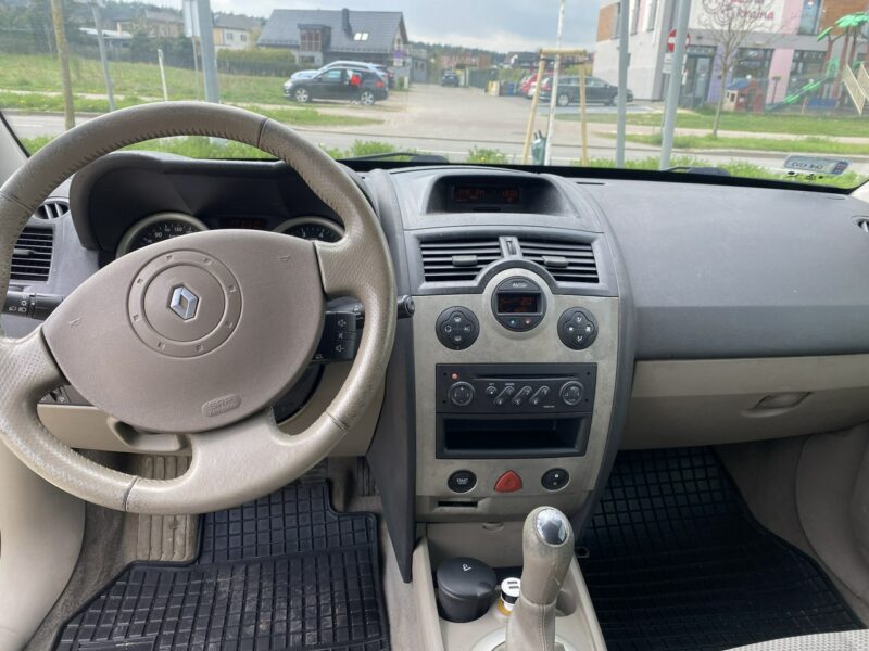 Renault Megane Polski salon, niezawodna benzyna 1,6, klimatronik, hands free,półskóry II (2002-2008)