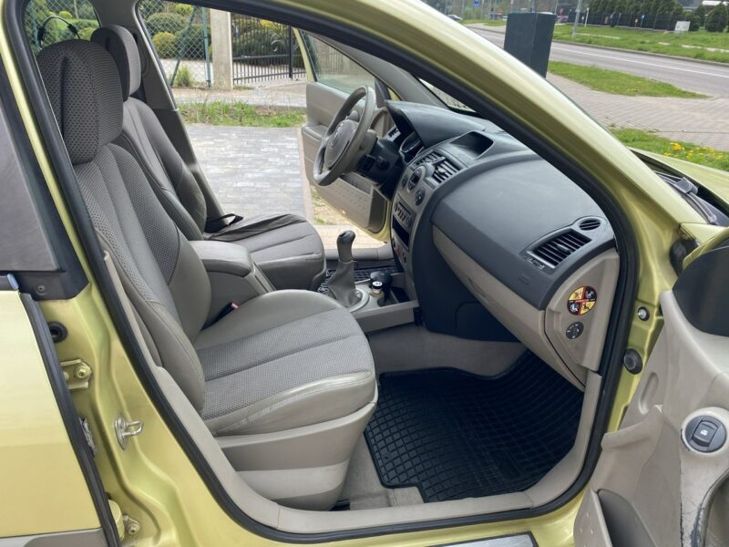 Renault Megane Polski salon, niezawodna benzyna 1,6, klimatronik, hands free,półskóry II (2002-2008)