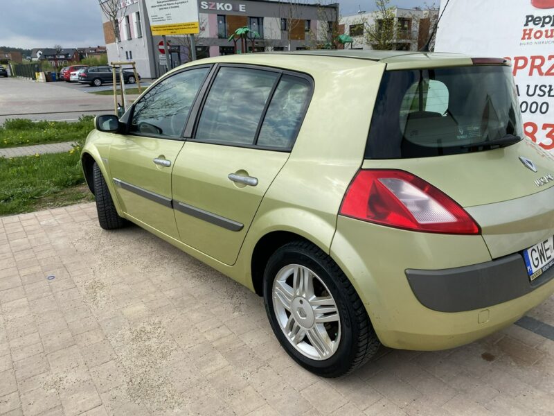 Renault Megane Polski salon, niezawodna benzyna 1,6, klimatronik, hands free,półskóry II (2002-2008)