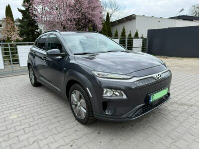 Hyundai Kona 100% elektryk Bogate wyposażenie DARMOWE Parkingi - 300KM zasięgu II (2023-)