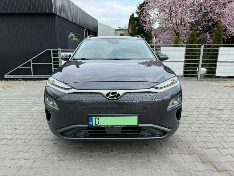 Hyundai Kona 100% elektryk Bogate wyposażenie DARMOWE Parkingi - 300KM zasięgu II (2023-)