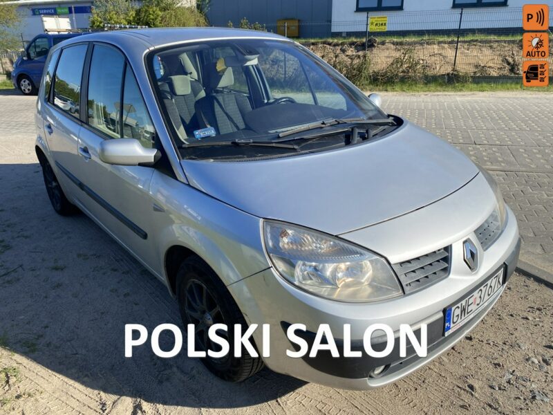 Renault Scenic Benzyna/Polski salon/Klimatronik/Czujniki parkowania/Świeży olej II (2003-2009)