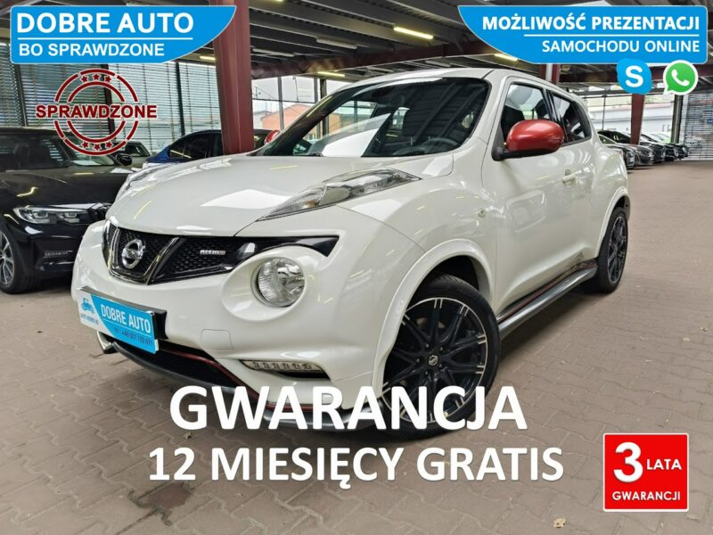 Nissan Juke 1.6 200KM Nismo 4x4 Automat, Navigacja, Kamera, Hands Free I (2010-2019)