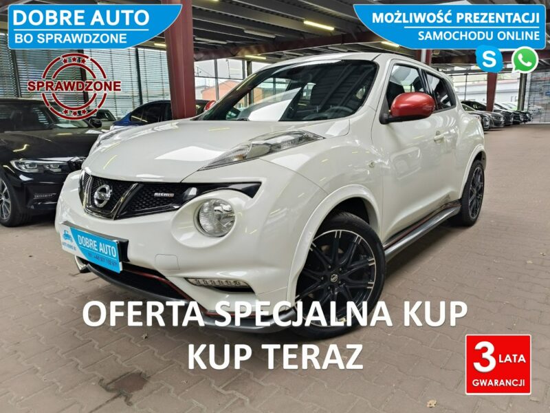 Nissan Juke 1.6 200KM Nismo 4x4 Automat, Navigacja, Kamera, Hands Free I (2010-2019)