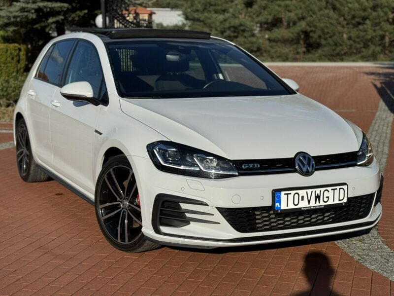 Volkswagen Golf GTD DSG R LINE Salon PL Bezwypadkowy Serwisowany Full Opcja UNIKAT GTI VII (2012-)