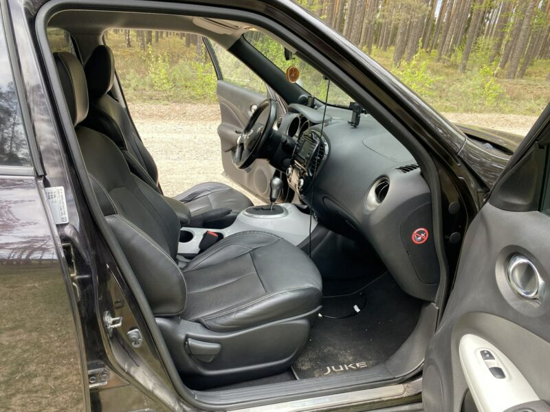 Nissan Juke Automat, benz 4*4, kamera, 190KM, skóry, klimatronic,podg. fotele I (2010-2019)
