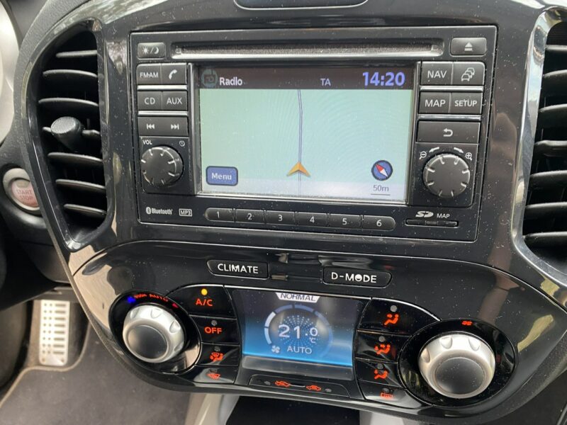 Nissan Juke Automat, benz 4*4, kamera, 190KM, skóry, klimatronic,podg. fotele I (2010-2019)