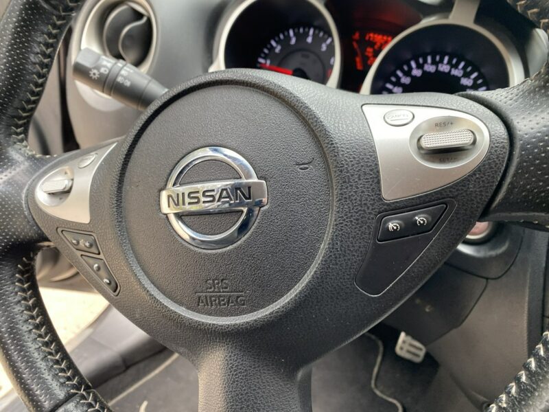 Nissan Juke Automat, benz 4*4, kamera, 190KM, skóry, klimatronic,podg. fotele I (2010-2019)