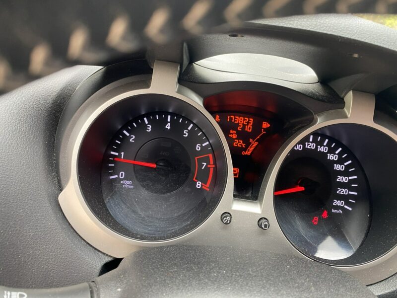 Nissan Juke Automat, benz 4*4, kamera, 190KM, skóry, klimatronic,podg. fotele I (2010-2019)