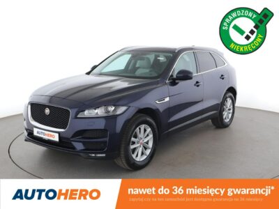 Jaguar F-PACE 25d Prestige AWD Automat Panorama Virtual ACC Navi Skóra Xenon Kamera
