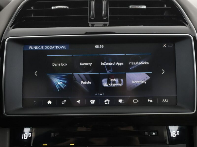 Jaguar F-PACE 25d Prestige AWD Automat Panorama Virtual ACC Navi Skóra Xenon Kamera