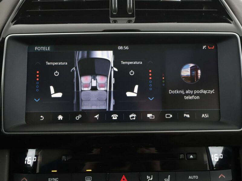 Jaguar F-PACE 25d Prestige AWD Automat Panorama Virtual ACC Navi Skóra Xenon Kamera