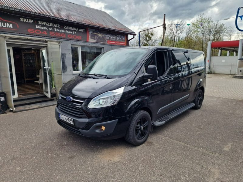 Ford Transit Custom 2.2 TDCI 125 KM, Kamera Cofania, Klima, Navi, Bluetooth,Funkcja Spania