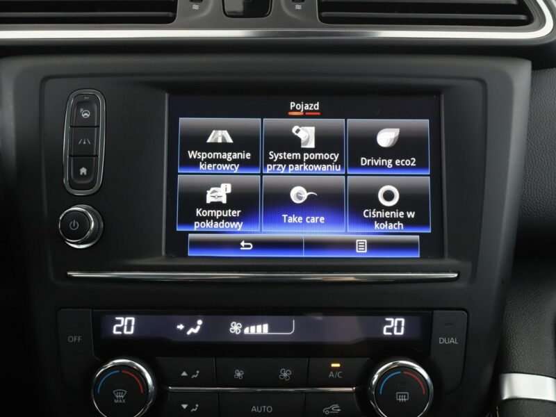 Renault Kadjar Skóra full LED navi klima auto grzane fotele kamera i czujniki parkowa I (2015-)