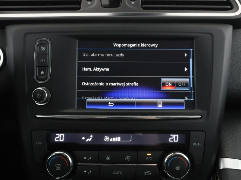 Renault Kadjar Skóra full LED navi klima auto grzane fotele kamera i czujniki parkowa I (2015-)