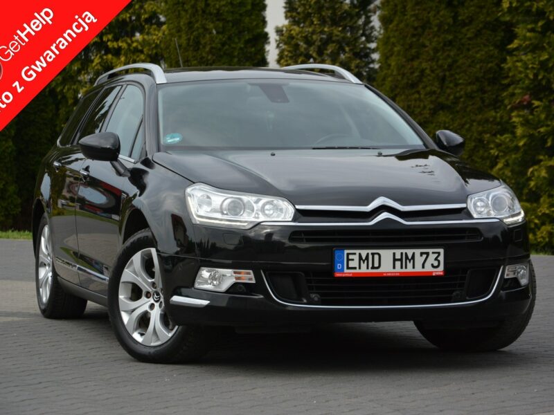 Citroen C5 Exclusive Skóry Bi-Xenon Ledy Navi Kamera Masaże Hydro z Niemiec III (2008-)