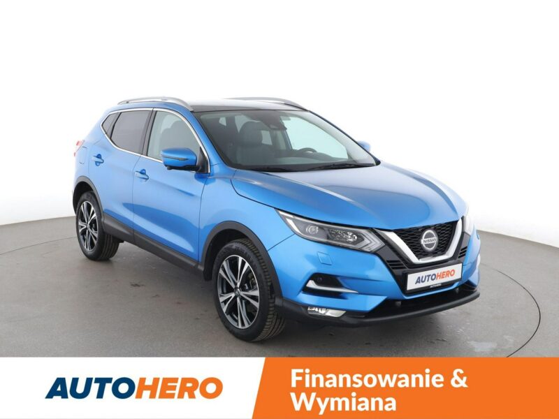 Nissan Qashqai N-Connecta panorama navi kamera grzane fotele tempomat Bluetooth II (2013-2021)
