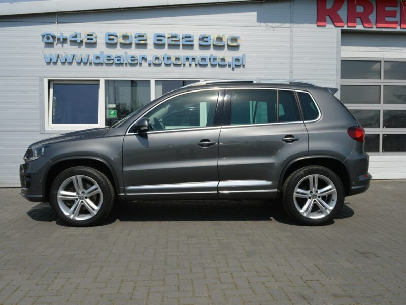 Volkswagen Tiguan 1.4TSI R-Line 100% bezwypadkowy Navi Bluetooth Euro6 Rozrząd na pasku I (2007-2016)