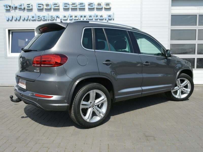 Volkswagen Tiguan 1.4TSI R-Line 100% bezwypadkowy Navi Bluetooth Euro6 Rozrząd na pasku I (2007-2016)