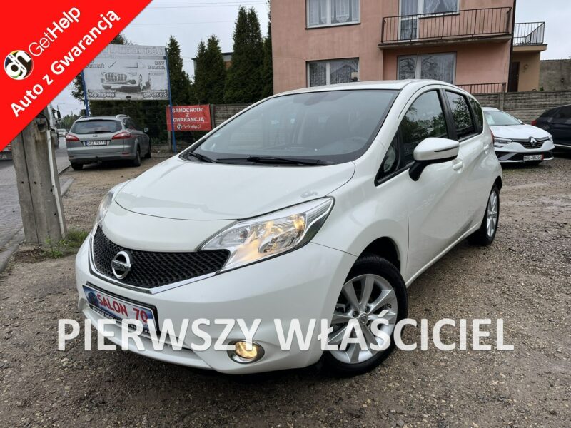 Nissan Note 1.2 1wł Oryginal Lakier Climatronic Navi Key Less Stan BDB BEzwypadk II (2013-)
