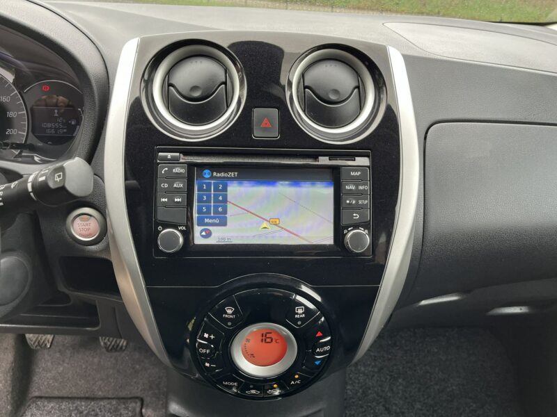 Nissan Note 1.2 1wł Oryginal Lakier Climatronic Navi Key Less Stan BDB BEzwypadk II (2013-)