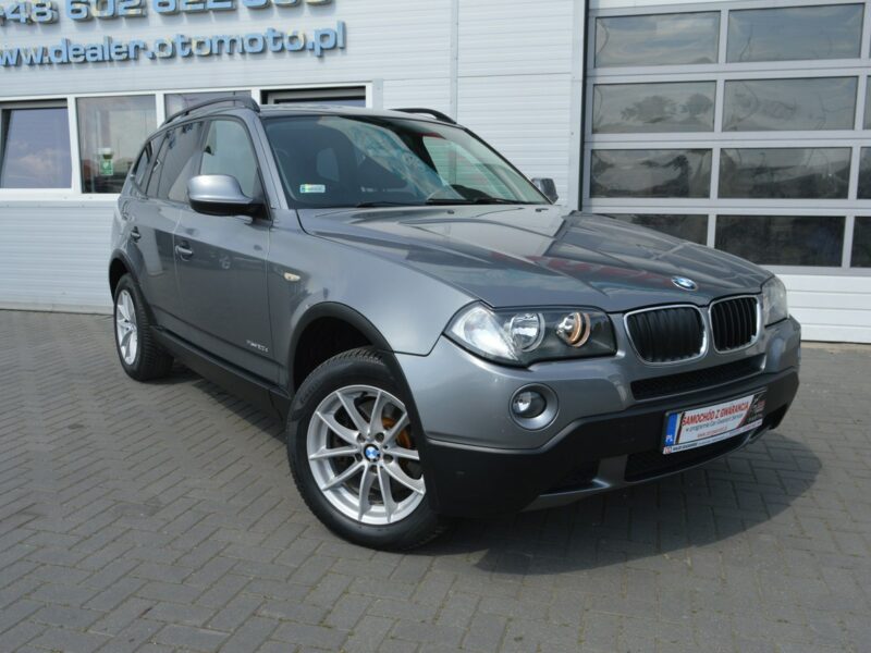 BMW X3 2.0 D 4x4 Serwisowany Bezwypadkowy Nowy rozrząd, dwumasa, opony E83 (2003-2010)