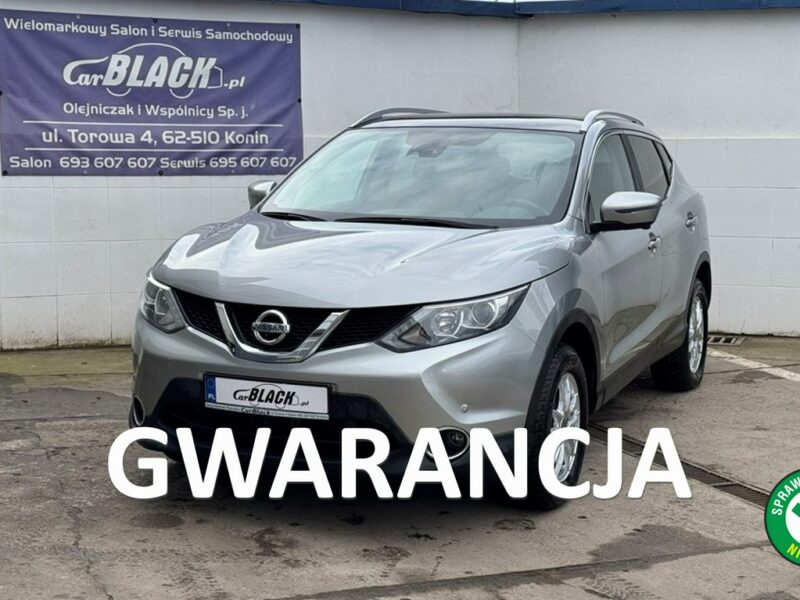 Nissan Qashqai Pisemna Gwarancja 12 miesięcy II (2013-2021)