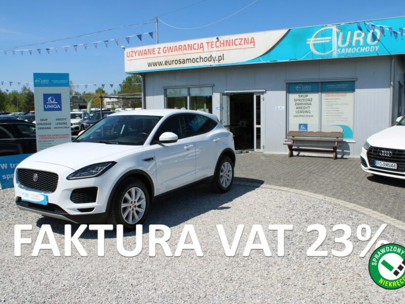 Jaguar E-Pace "S" AWD Salon Polska F-Vat Gwarancja Skóra Kamera I (2017 -)