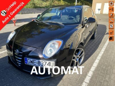 Alfa Romeo Mito Automat, 1,4 turbo benzyna. tempomat, podgrz. fotele, łopatki, isofix