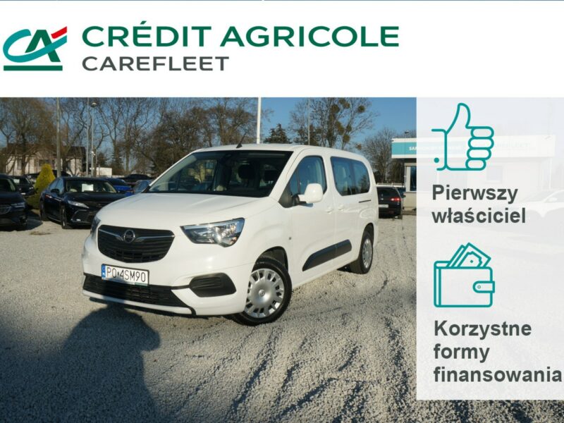 Opel Combo Life 1.5 CDTI/102 KM XL Essentia Salon Polska Faktura Vat 23% PO4SM90 2018-