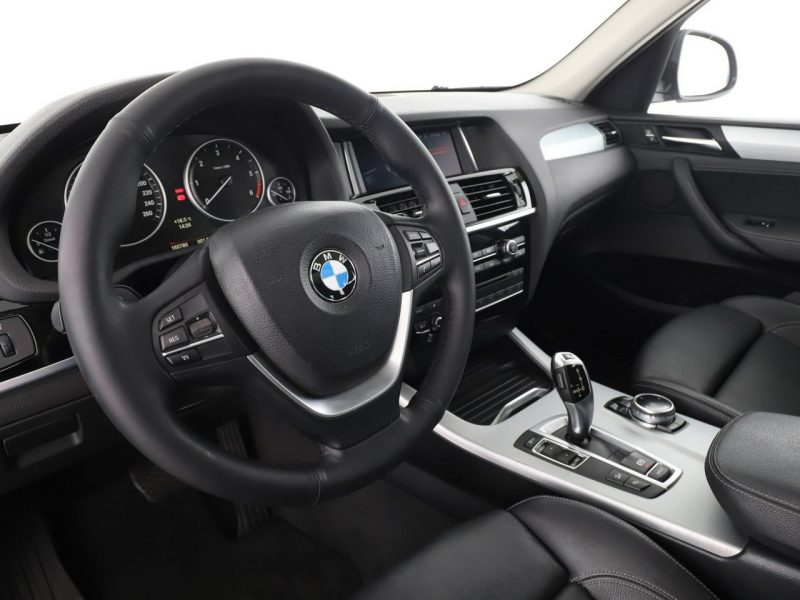 BMW X3 Automat 4x4 Skóra BI-Xenon duża navi grzane fotele pełna książka serwi F25 (2010-)