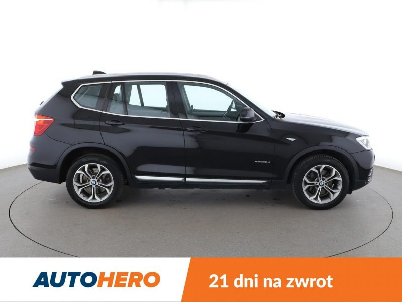 BMW X3 Automat 4x4 Skóra BI-Xenon duża navi grzane fotele pełna książka serwi F25 (2010-)
