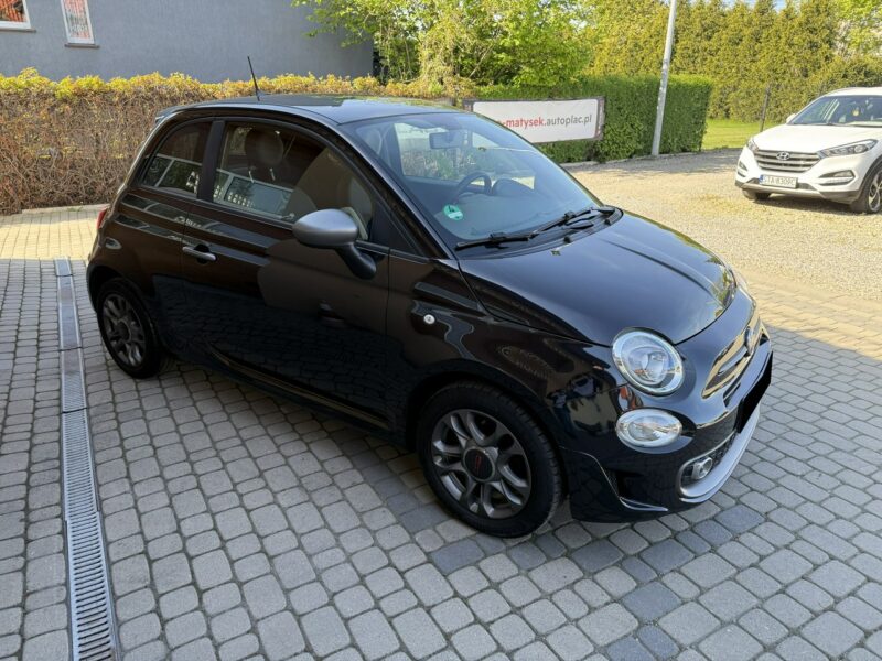 Fiat 500 500S 1,2 69KM Klimatyzacja Navi 1Właściciel I (2007-)