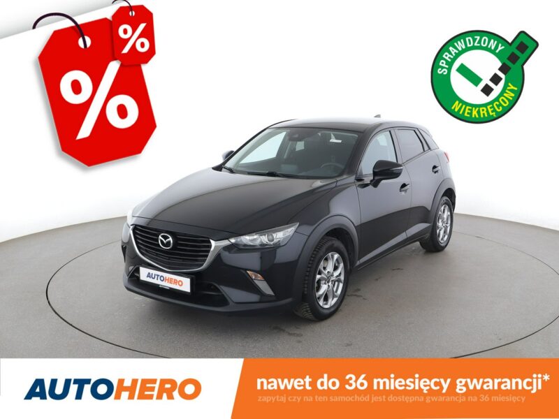 Mazda CX-3 niski przebieg navi PDC tempomat klima-auto Bluetooth