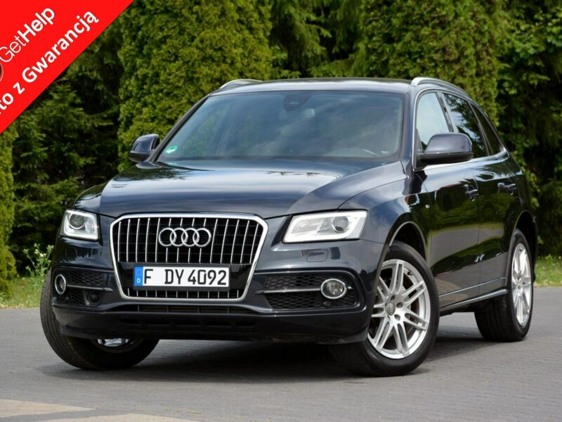 Audi Q5 3xS-Line Radar ACC Skóry Navi Bi-Xenon Ledy Alu19 El.klapa ASO 8R (2008-)
