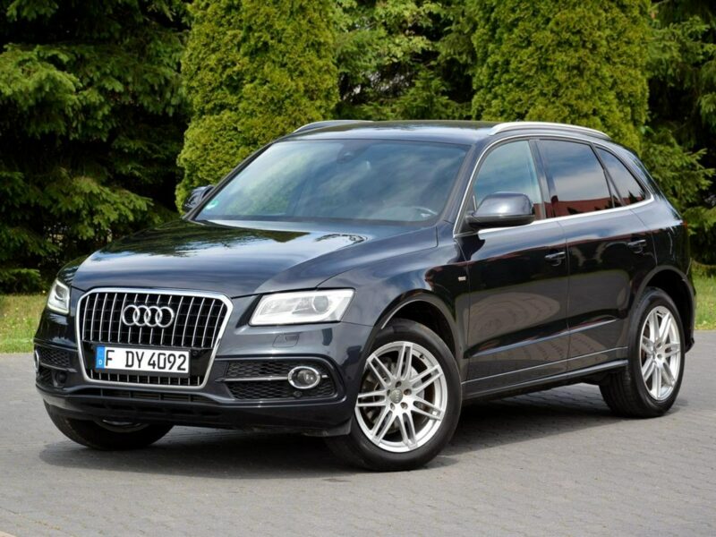 Audi Q5 3xS-Line Radar ACC Skóry Navi Bi-Xenon Ledy Alu19 El.klapa ASO 8R (2008-)