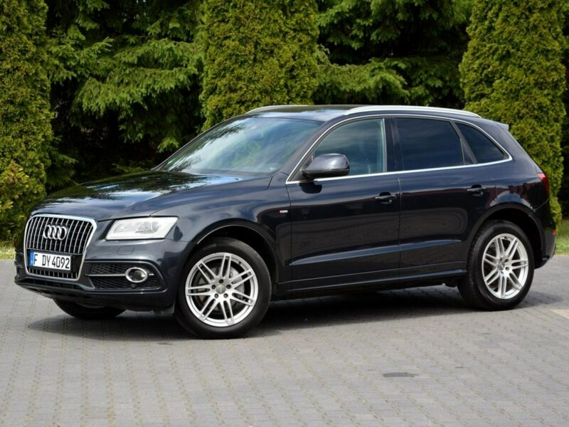 Audi Q5 3xS-Line Radar ACC Skóry Navi Bi-Xenon Ledy Alu19 El.klapa ASO 8R (2008-)