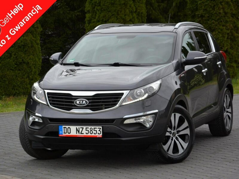 Kia Sportage 12.2012r AWD Xenon Ledy Navi 2XParktronic Kamera Skóry Park Assist III (2010-2015)