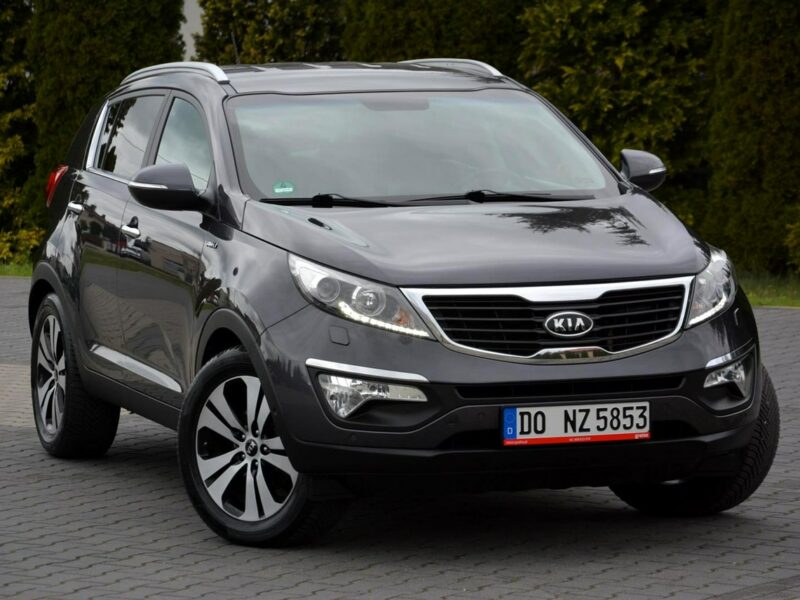 Kia Sportage 12.2012r AWD Xenon Ledy Navi 2XParktronic Kamera Skóry Park Assist III (2010-2015)