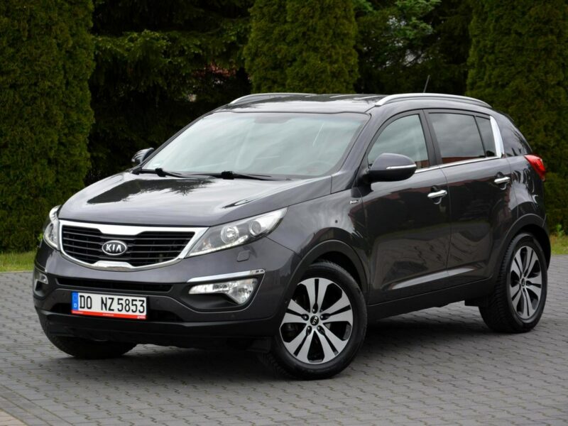 Kia Sportage 12.2012r AWD Xenon Ledy Navi 2XParktronic Kamera Skóry Park Assist III (2010-2015)