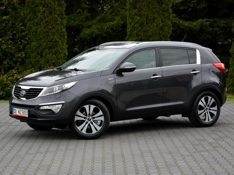 Kia Sportage 12.2012r AWD Xenon Ledy Navi 2XParktronic Kamera Skóry Park Assist III (2010-2015)