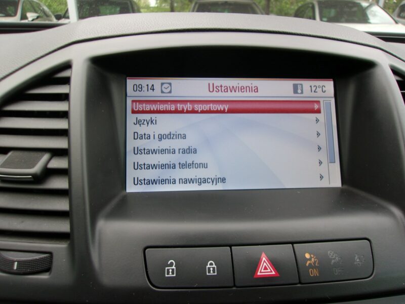 Opel Insignia Klimatronic 2-stref, Podgrz. fotele, 2 kpl. kół, Hatchback, Alu A (2008-2017)