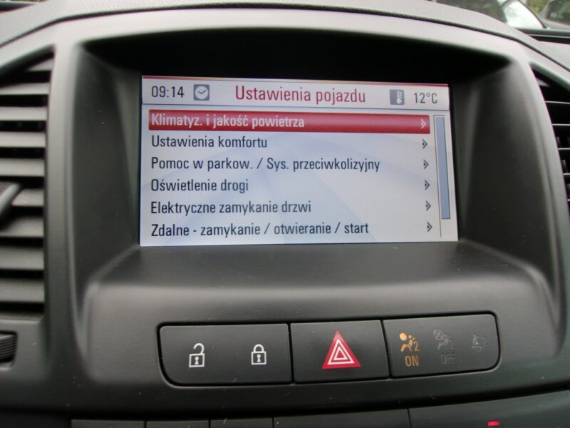 Opel Insignia Klimatronic 2-stref, Podgrz. fotele, 2 kpl. kół, Hatchback, Alu A (2008-2017)