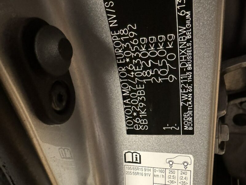 Toyota Corolla 1.8ElHybrid 90kw122ps Active,IIkmpl kół,serwis ASO,F-ra Vat 23% brutto E21 (2019-)