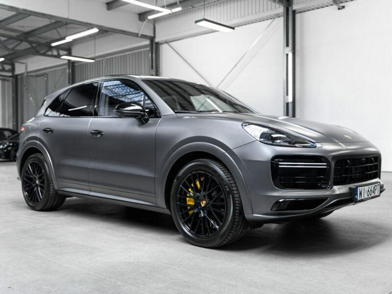 Porsche Cayenne Turbo Ceramika. Burmester. Monitory. Head-Up. ACC. Wentylacja. Hak. FV23%. III(2017-)