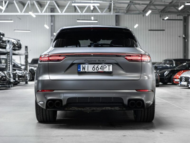 Porsche Cayenne Turbo Ceramika. Burmester. Monitory. Head-Up. ACC. Wentylacja. Hak. FV23%. III(2017-)