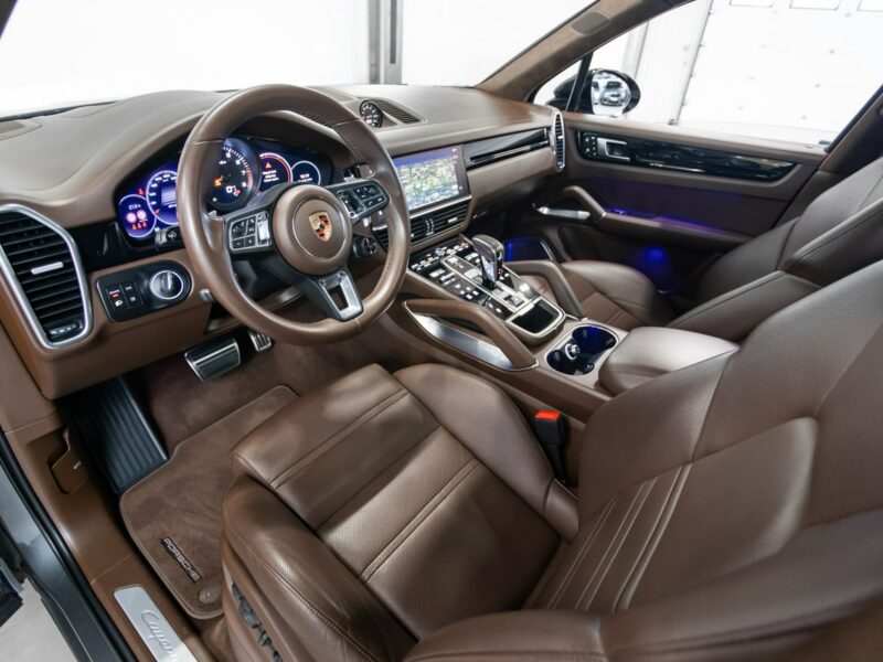 Porsche Cayenne Turbo Ceramika. Burmester. Monitory. Head-Up. ACC. Wentylacja. Hak. FV23%. III(2017-)